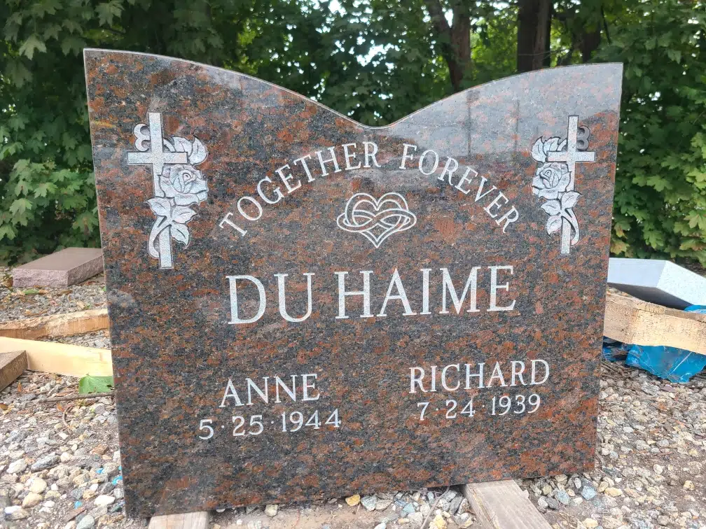 Granite Headstone Pricing hand-carved by Local Price Guide in NJ — image 2