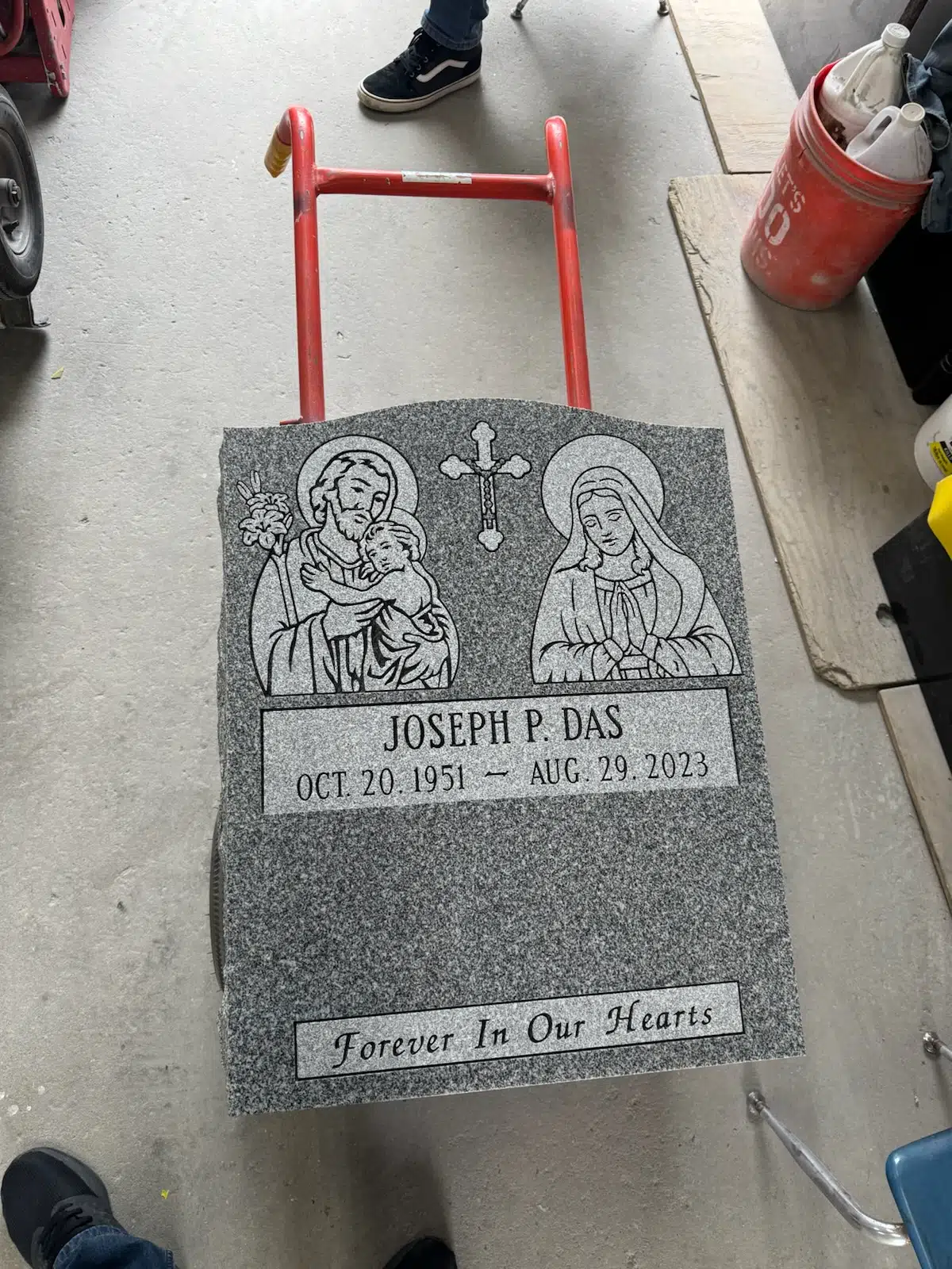 Granite Headstone Pricing hand-carved by Local Price Guide in NJ — image 8