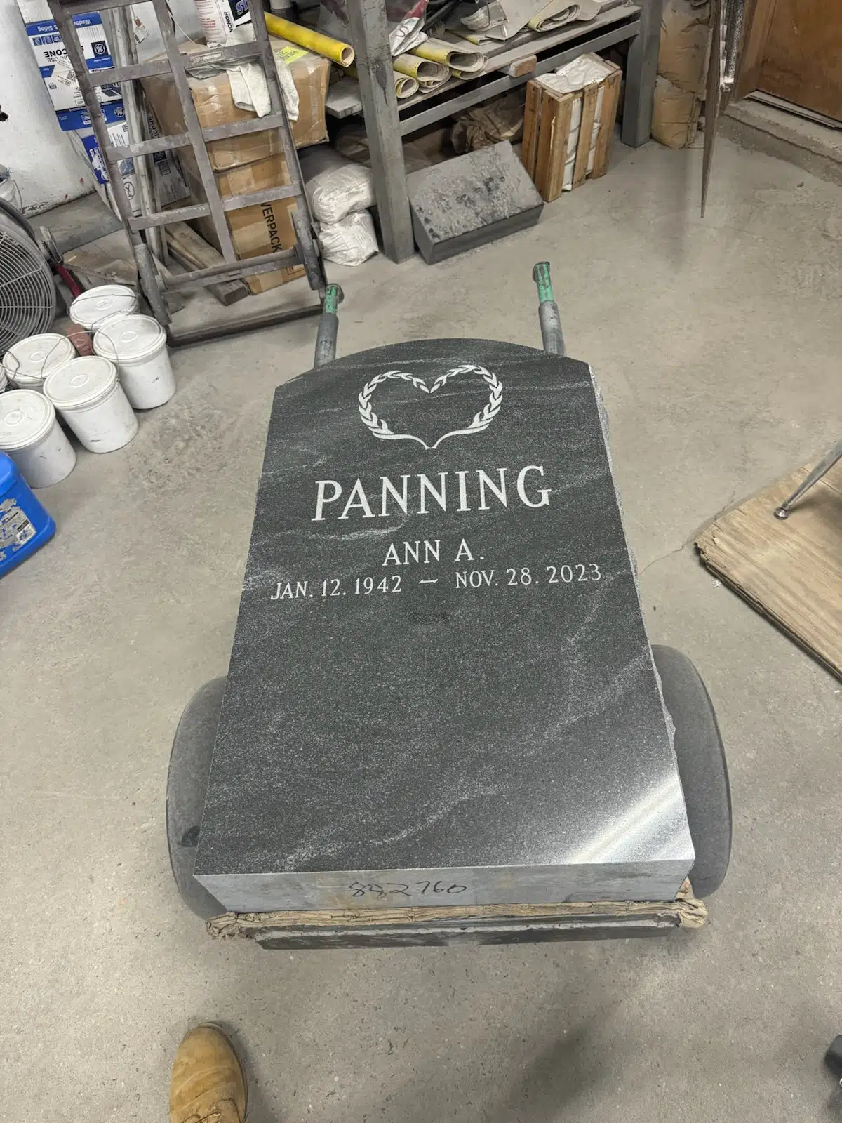 Granite Headstone Pricing hand-carved by Local Price Guide in NJ — image 9