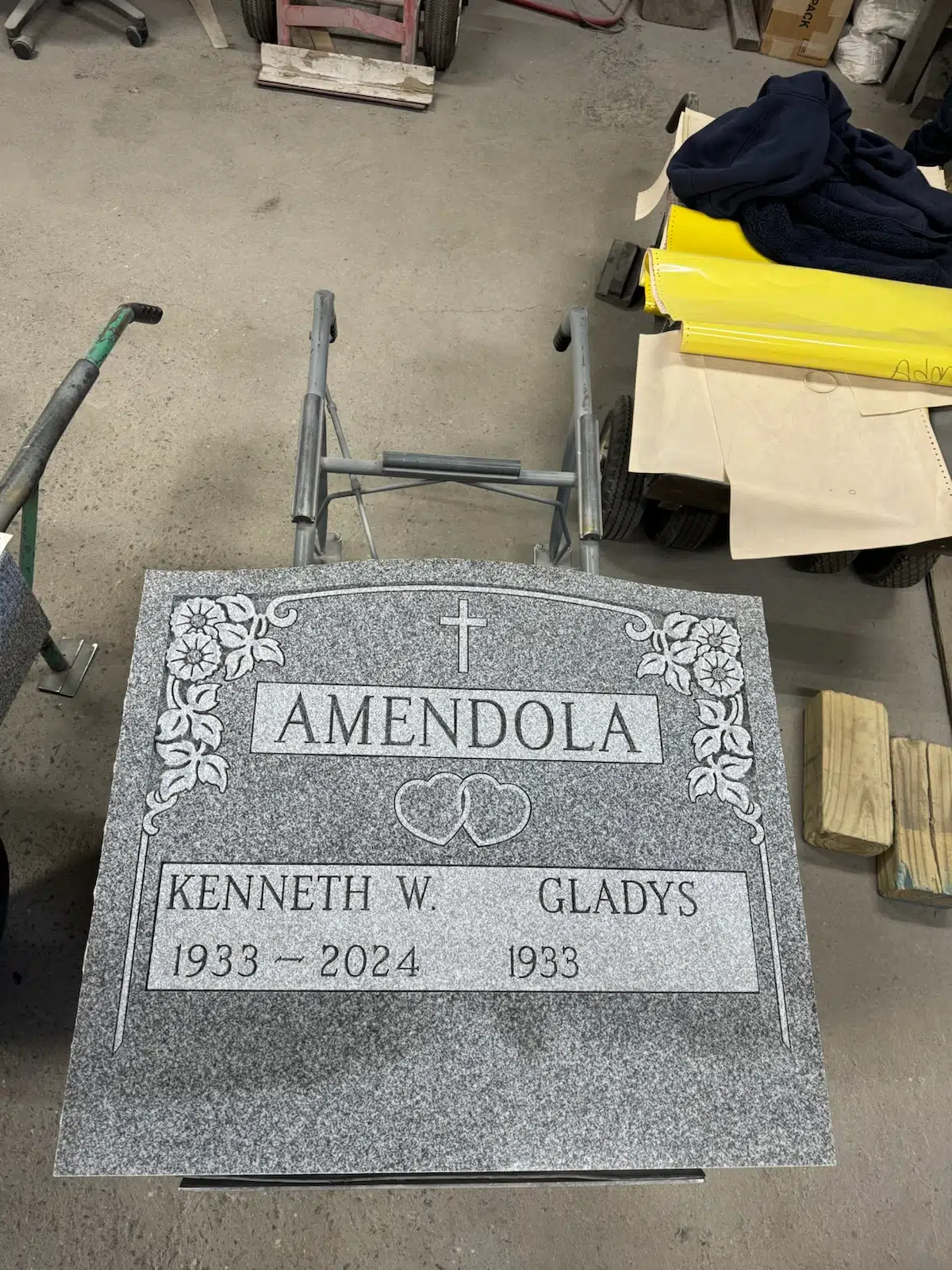 Granite Headstone Pricing hand-carved by Local Price Guide in NJ — image 2